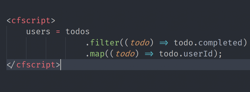 Functional Programming in CFML