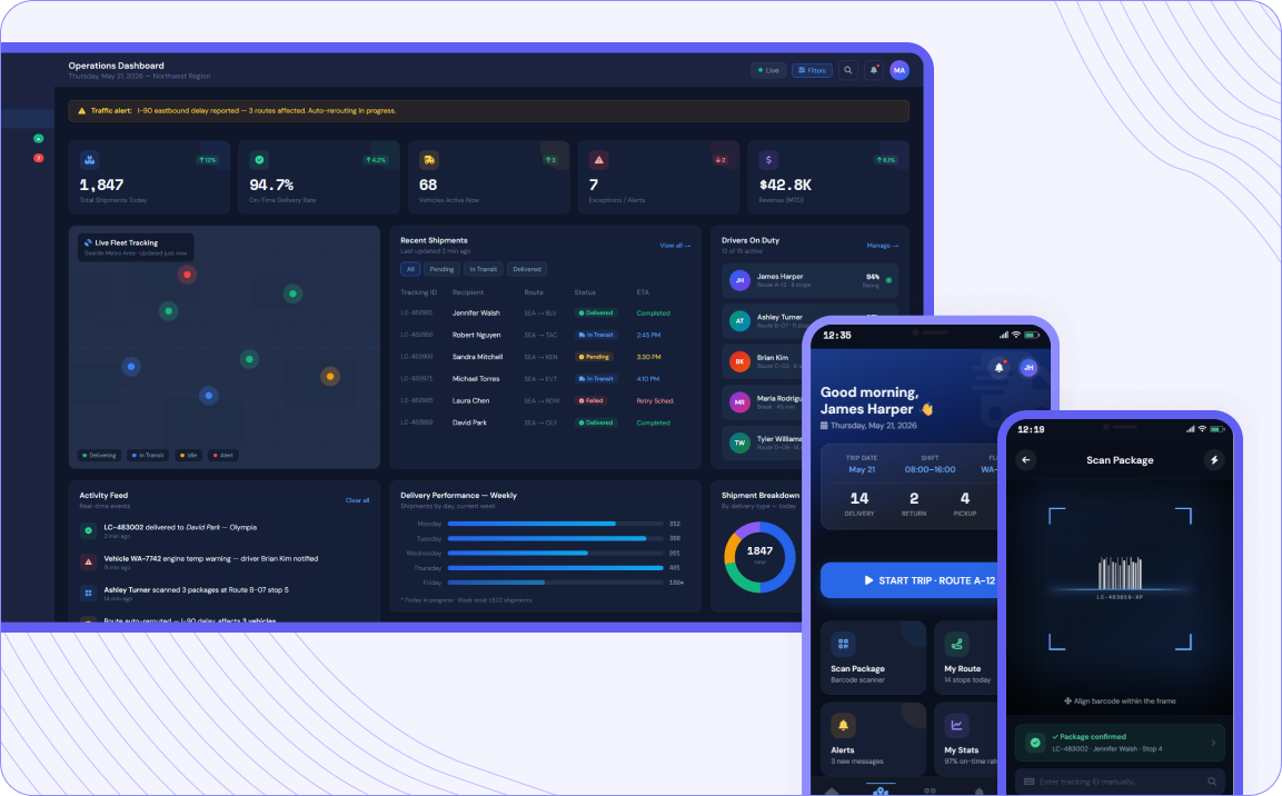 logistic-img Smart Logistics Operations Platform